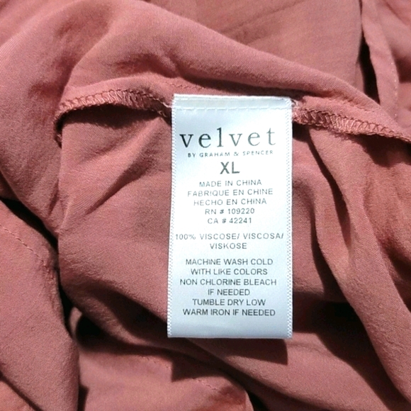 VELVET by Graham & Spencer Dusty Rose Pink… - Picture 5 of 5